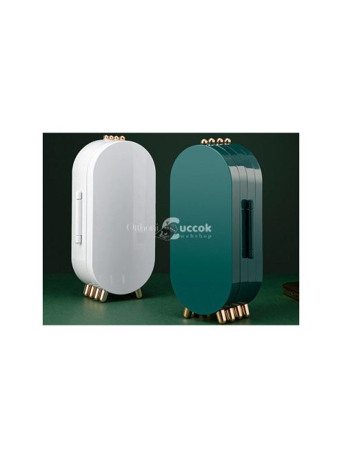 Ékszer tároló doboz tükörrel és kijelzővel