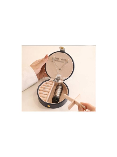 Díszdoboz ékszer tároló tálca láda - Egyedi ékszertartó doboz fiókkal - Divatos ékszer tároló rekesz