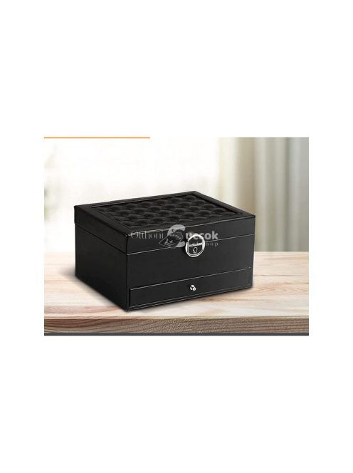 Ékszerdoboz szervező tükörrel - praktikus tárolás, elegáns design, több rekesz