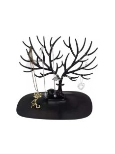 Ékszer szervező fa kijelző állvány