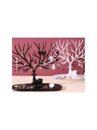 Ékszer szervező fa kijelző állvány