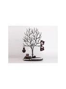 Ékszer tároló állvány szarvasagancs fa - ékszerfa állvány - ékszerorganizátor - ékszer tároló fa - ékszer tartó állvány