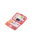 Varrókészlet varró tok tű cérna tűzőgombok - Varrókészlet varrás tűzőgombok cérna varrótű