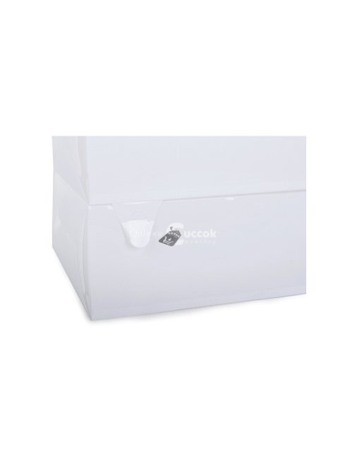 Cipősdoboz szervező doboz rekeszekkel és fedővel - praktikus tárolás otthonra és irodába