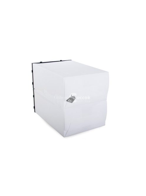 Cipősdoboz szervező doboz rekeszekkel és fedővel - praktikus tárolás otthonra és irodába