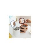 Kozmetikum tároló ékszer tükörrel