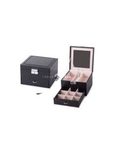   Ékszerdoboz szerveződoboz - gyűrűk, nyakláncok, karkötők tárolására - ajándék ötlet hölgyeknek