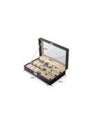 Óra-ékszer szemüvegtartó szervező tok