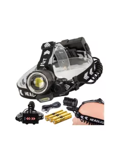   Fejlámpa Bailong LED Cree XHP360 Powerbankkal - Outdoor, túrázás, camping, túrázás, éjszakai tevékenységek