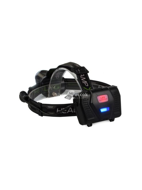 Erősített fejlámpa powerbankkal és zoommal - Bailong LED fejlámpa xhp160