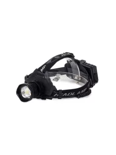  Erősített fényű fejlámpa powerbankkal - Bailong LED fejlámpa Cree XHP70 technológiával