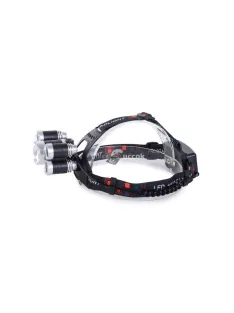   Fejlámpa Bailong LED Cree XM-L T6 4x XP-E - erős fény, több LED, könnyű használat