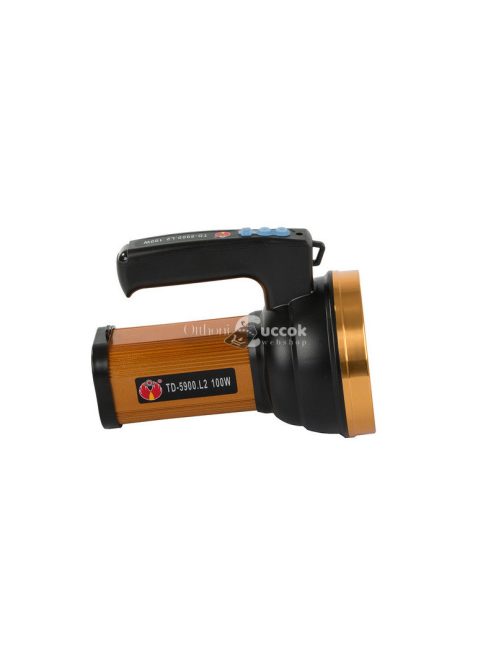 Erőteljes újratölthető LED kemping kereső lámpa