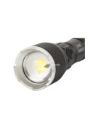 Katonai zseblámpa Cree XHP160 LED-del, erős fényerejű rendőr fáklyával