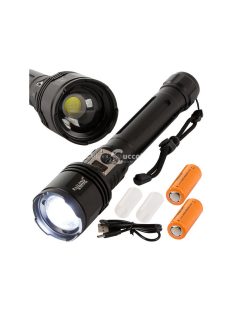 Katonai taktikai zseblámpa Cree XHP160 erős fényűvel