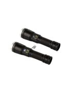 Katonai fényesített vezeték taktikai zseblámpa XHP160 zoom