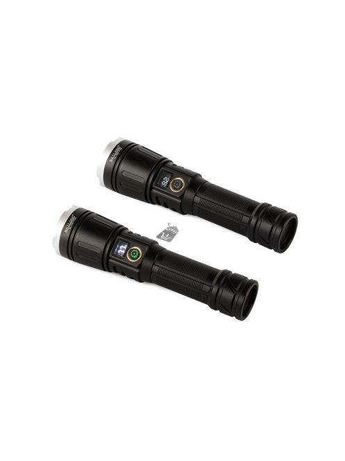 Katonai fényesített vezeték taktikai zseblámpa XHP160 zoom