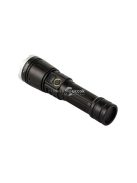 Katonai fényesített vezeték taktikai zseblámpa XHP160 zoom