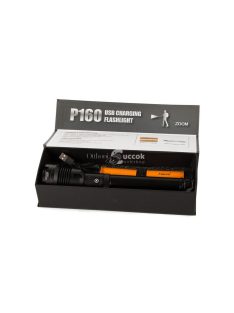   Taktikai zseblámpa vészhelyzeti fény xhp160 cob erősített - Bailong led