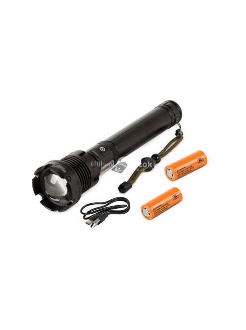 Taktikai zseblámpa vészhelyzeti fény xhp160 cob erősített - Bailong led