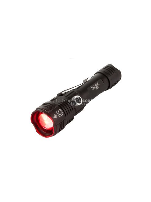 Katonai taktikai Bailong LED zseblámpa zoommal