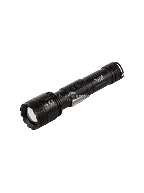 Taktikai zseblámpa nagy teljesítményű Cree LED-del és COB technológiával