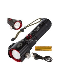 Katonai élet zseblámpás bicska zoom 2 az 1-ben