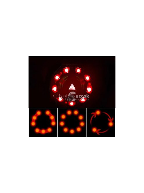 Újratölthető zseblámpa LED fényű kereső lámpa powerbank funkcióval - erősített változat