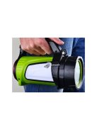 Újratölthető zseblámpa LED fényű kereső lámpa powerbank funkcióval - erősített változat