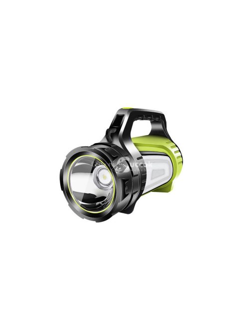 Újratölthető zseblámpa LED fényű kereső lámpa powerbank funkcióval - erősített változat