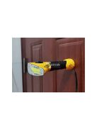 Széles látószögű LED zseblámpa 180 fokos forgatható fejjel és erős mágnessel