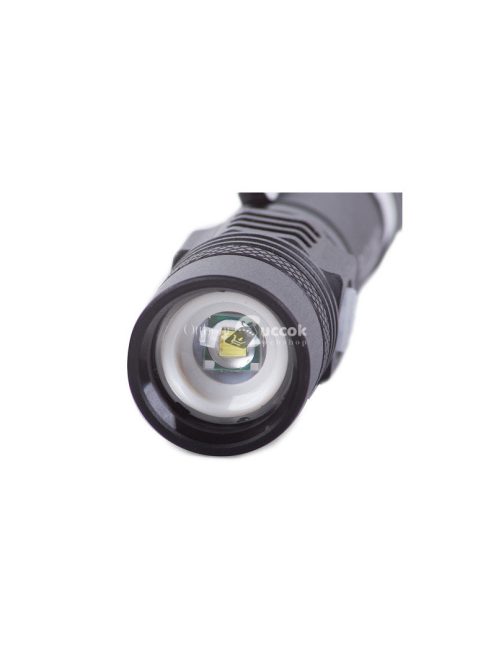 Taktikai Bailong vezetett zseblámpa Cree Zoom XM-L T6