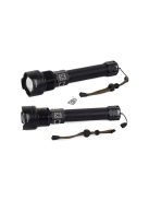 Bailong katonai rendőrségi zseblámpa cree xhp70 teljesítmény