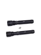 Taktikai zseblámpa erős zoom Cree XHP50 LED-del - Vadász, túrázó, outdoor, táborozó, biztonság, túlélő felszerelés