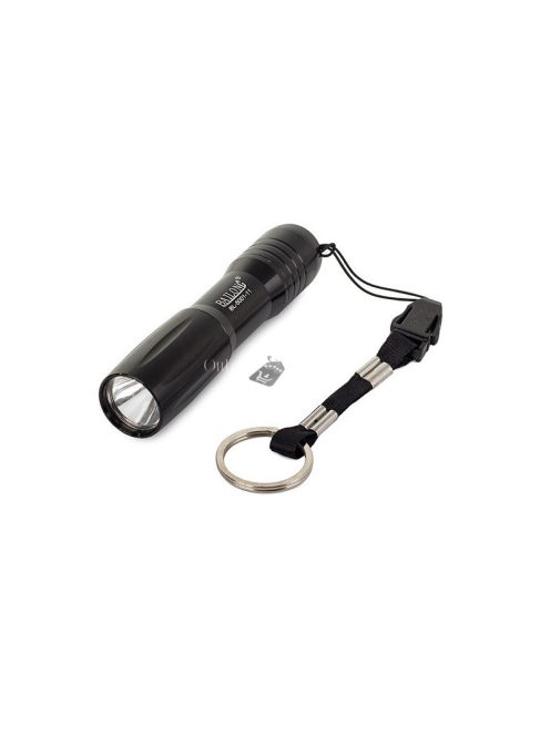 Taktikai mini LED zseblámpa kulcstartó elemekhez