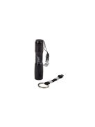 Taktikai mini LED zseblámpa kulcstartó elemekhez