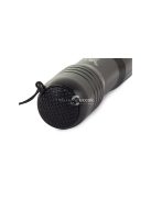 Taktikai mini LED zseblámpa kulcstartó elemekhez