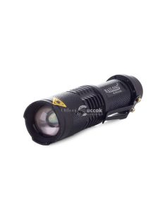   Taktikai LED zseblámpa zoom funkcióval - Bailong Cree XM-L3-U3