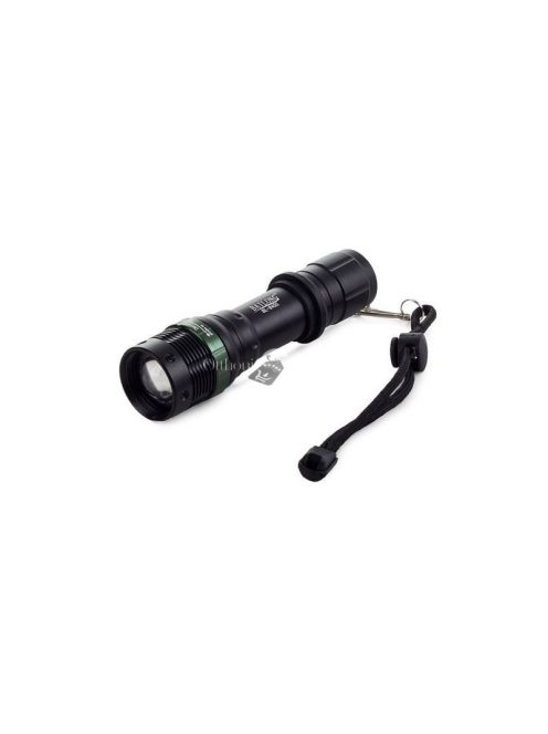 Taktikai zseblámpa zoom Cree LED-del - Bailong XML-T6