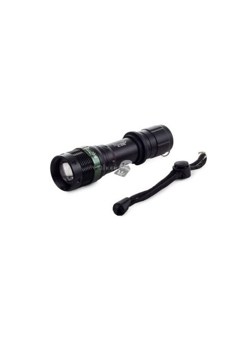 Taktikai zseblámpa zoom Cree LED-del - Bailong XML-T6