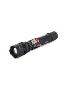 Taktikai zseblámpa Bailong Cree LED-del és USB töltéssel