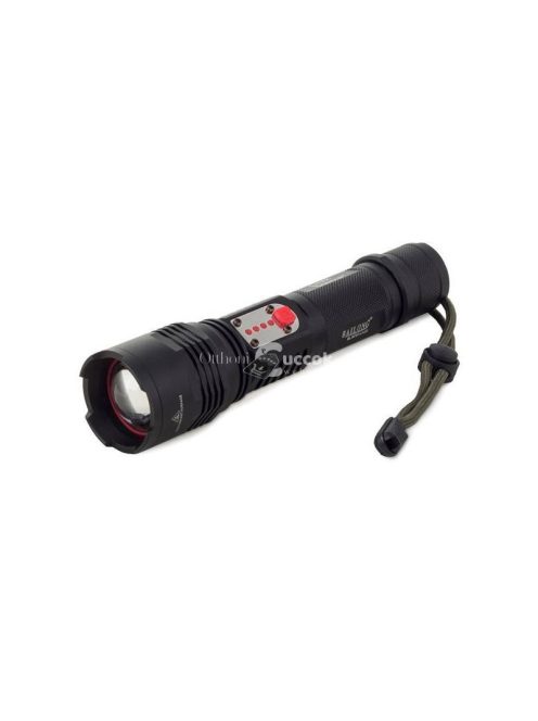 Taktikai zseblámpa Bailong Cree LED-del és USB töltéssel