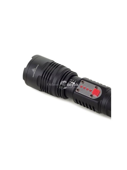 Taktikai zseblámpa Bailong Cree LED-del és USB töltéssel