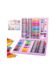 Művész készlet festőkocsi 168 db-ral