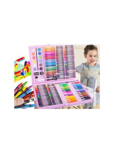 Művész készlet festőkocsi 168 db-ral