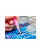 Gyémánt festés oroszlán király készlet - Gyémánt festmény király - Gyémánt festés - Gyémánt kirakó - Gyémánt mozaik