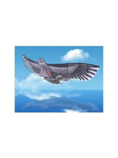 Élénksárga sas madárriasztó sárkánysárkkal