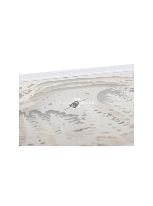 Éjjeli lámpa 3D színek RGB LED távirányító érintés - Magyarul: Színes éjjeli lámpa távirányítóval