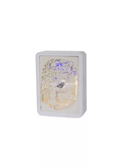 Papír kivágásos éjszakai fény 3D USB - gyerekszoba dekoráció - olcsó - vásárlás - online bolt