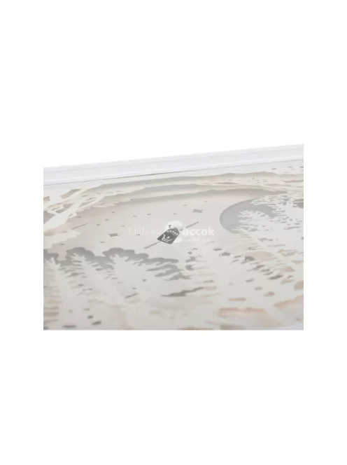 Papír kivágásos éjszakai fény 3D USB - gyerekszoba dekoráció - olcsó - vásárlás - online bolt